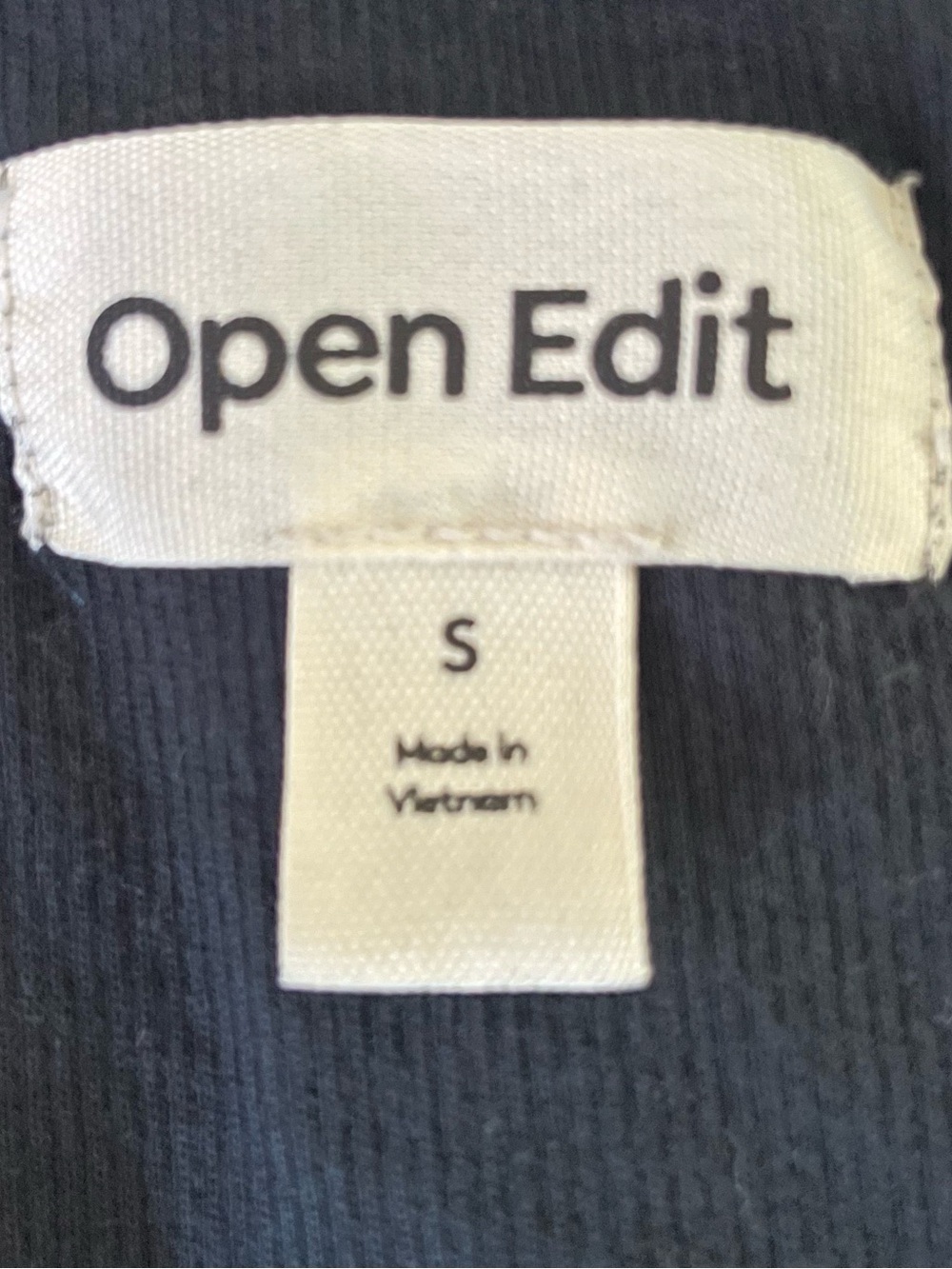 Open Edit Black Racerback Tank size small - Picture 4 of 5